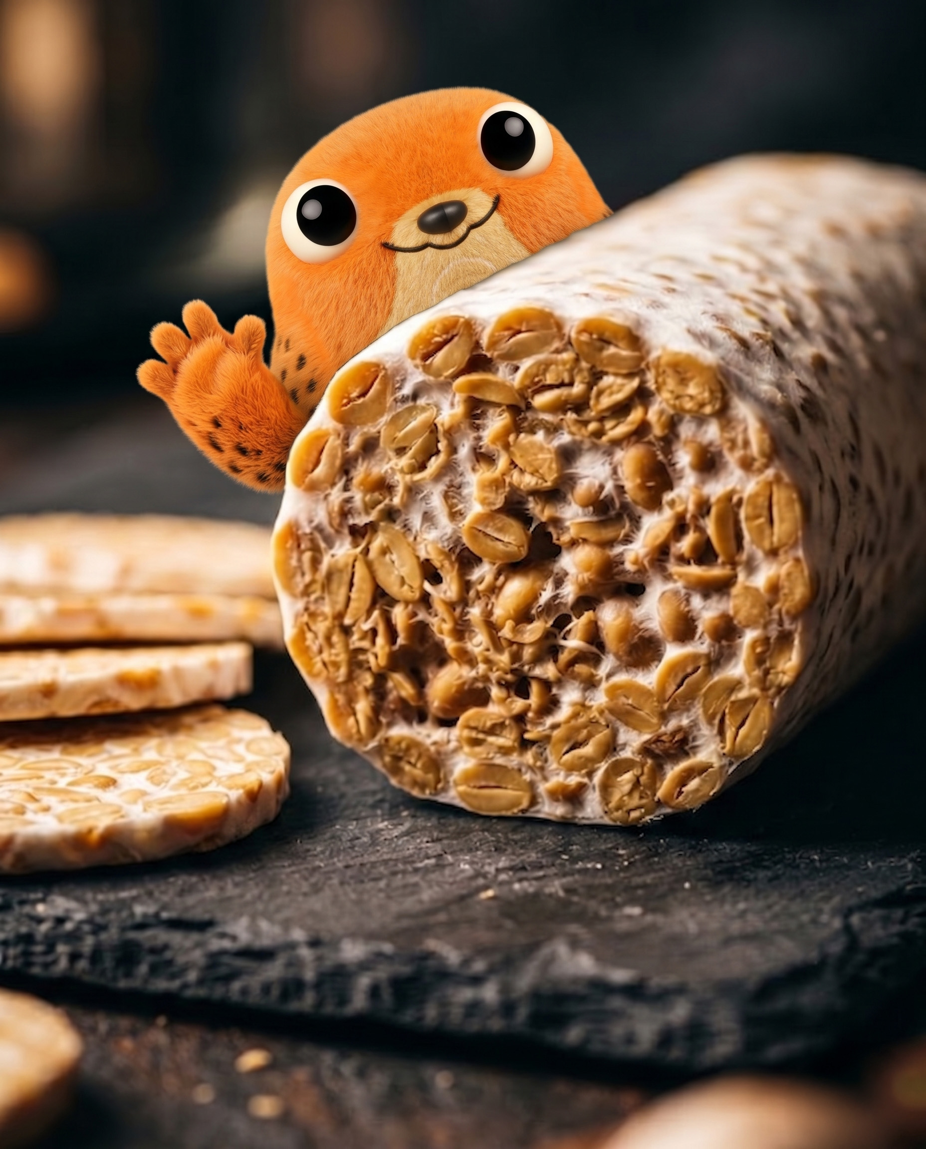 Fresh Indonesian tempeh — the ingredient behind every Rakuzel chip