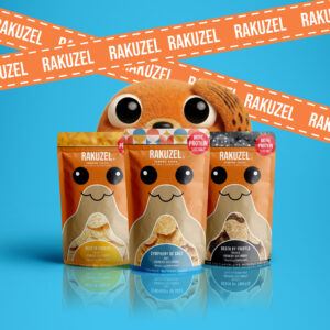 [3-Pack] Rakuzel NO HEAT CLUB – Salt, Truffle & Cheese Tempeh Chips